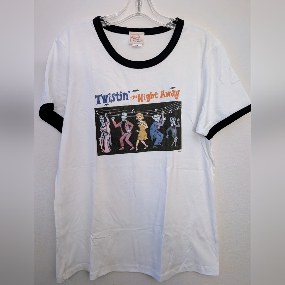 New Mischief Made Munsters Ringer Shirt XL 2XL